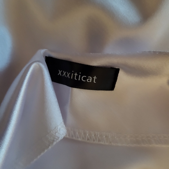 White Satin Dress - Picture 4 of 4